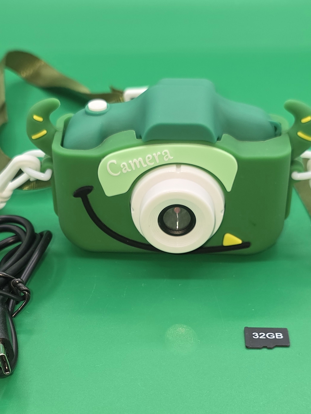 Kids Dinosaur Digital Camera – Cute Green Edition!